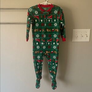 Festive Carters Kids One Piece Pajama